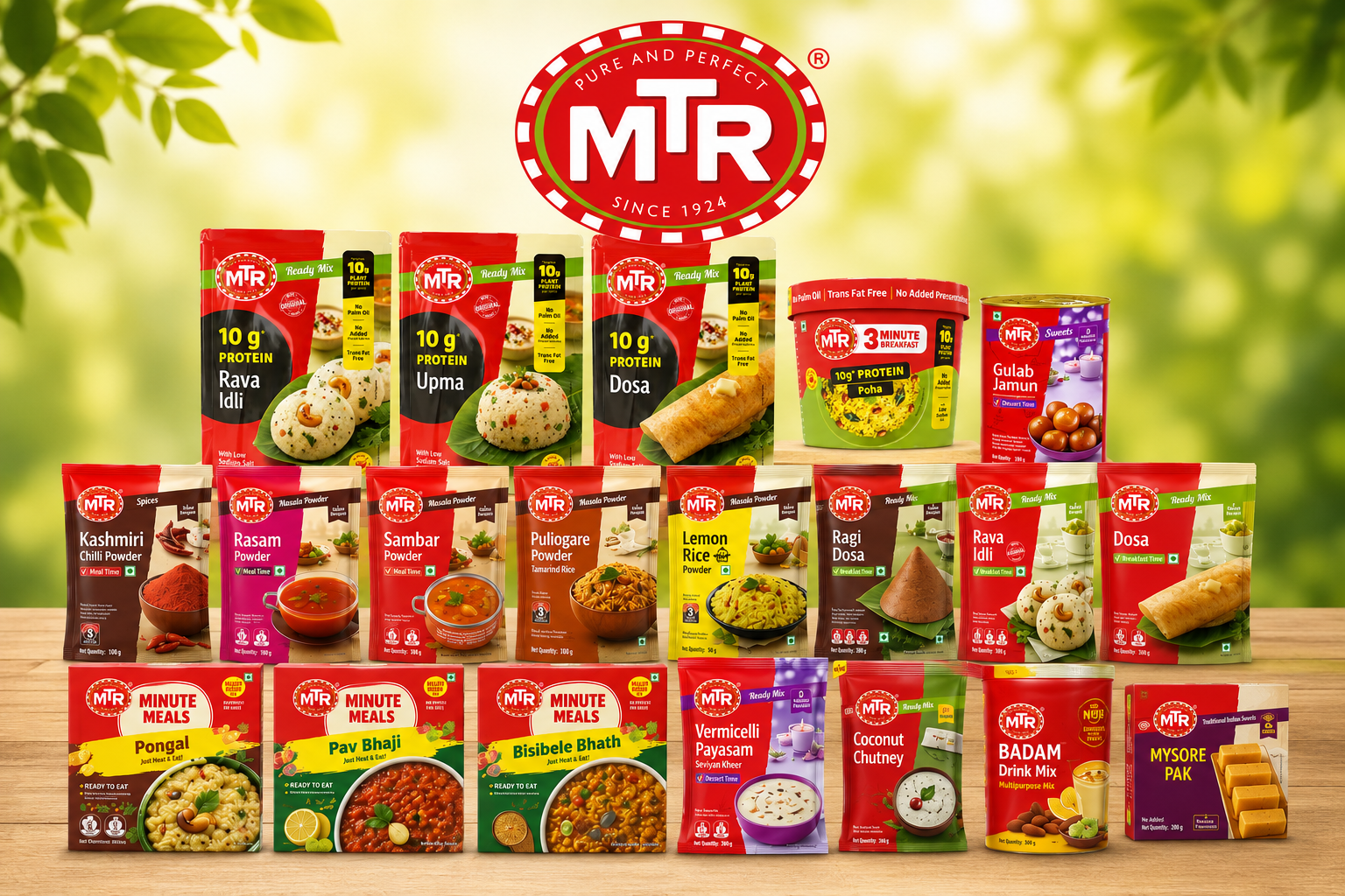 MTR promotional range